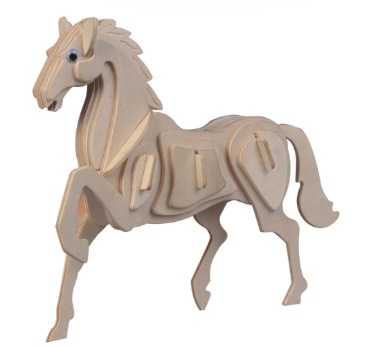 Besttoy construcción de maquetas de madera caballo