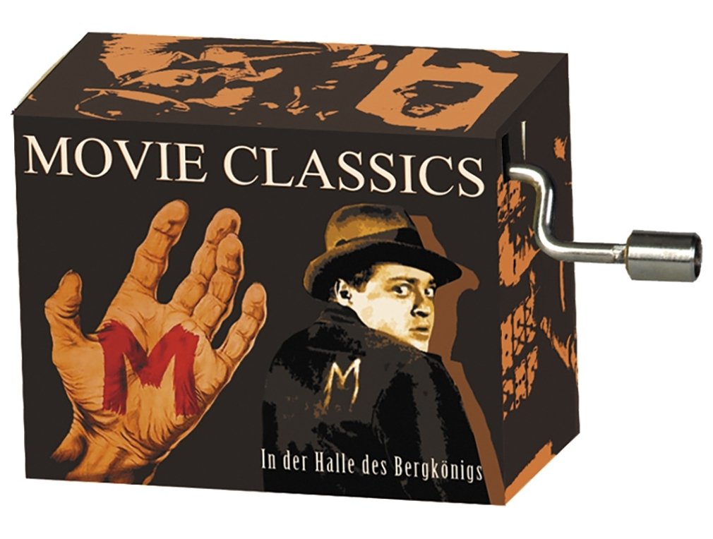 Caja de música Gubbenshall/Grieg, Clásico de cine