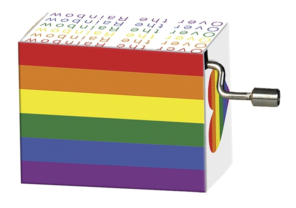 58708-Spieluhr_Over_the_rainbow_Regenbogen-1.jpg Caja de música, Sobre el arcoíris, Arcoíris