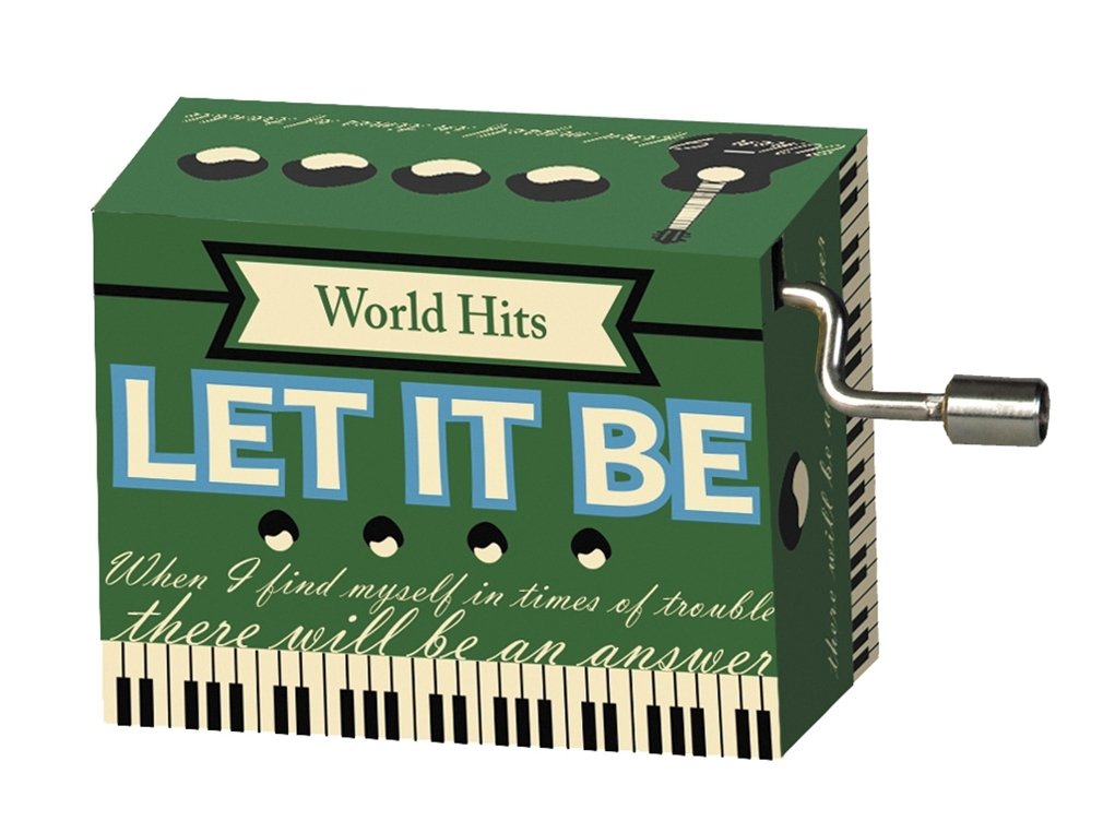 Caja de música Let it be