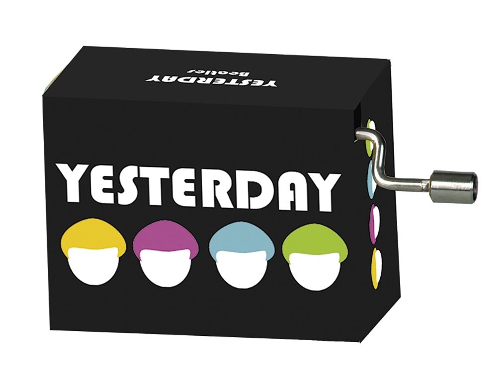 Caja de música Yesterday, Beat Music, negro
