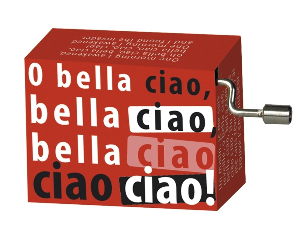 Caja de música «Bella ciao»