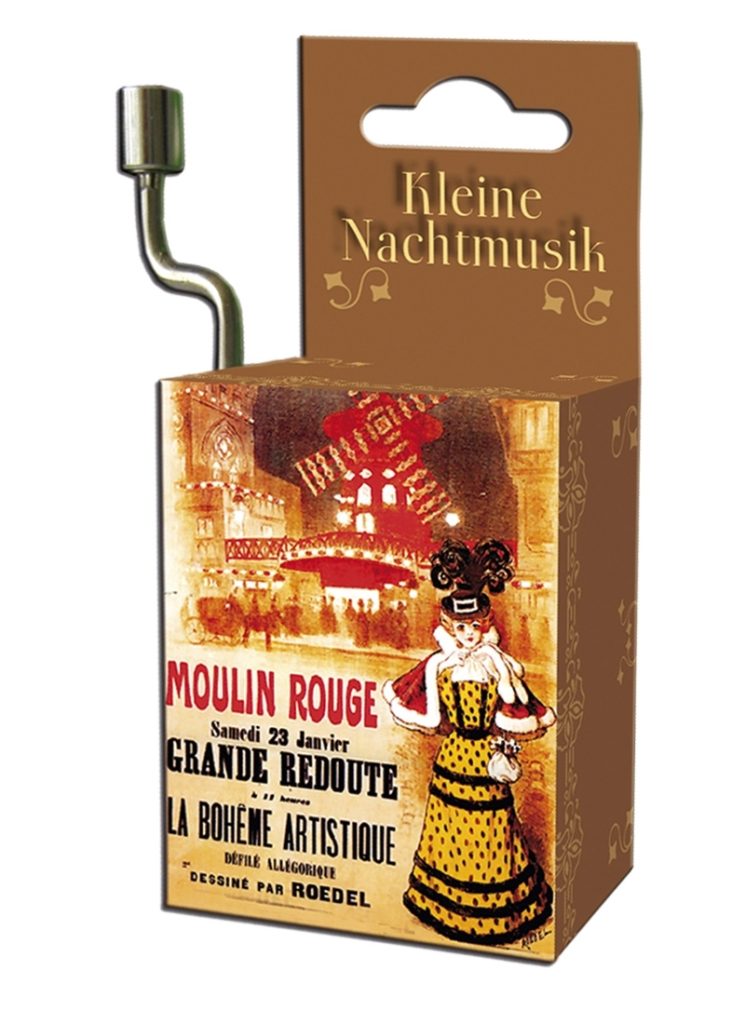 Cajita musical colgante Kl. Nachtmusik/Mozart