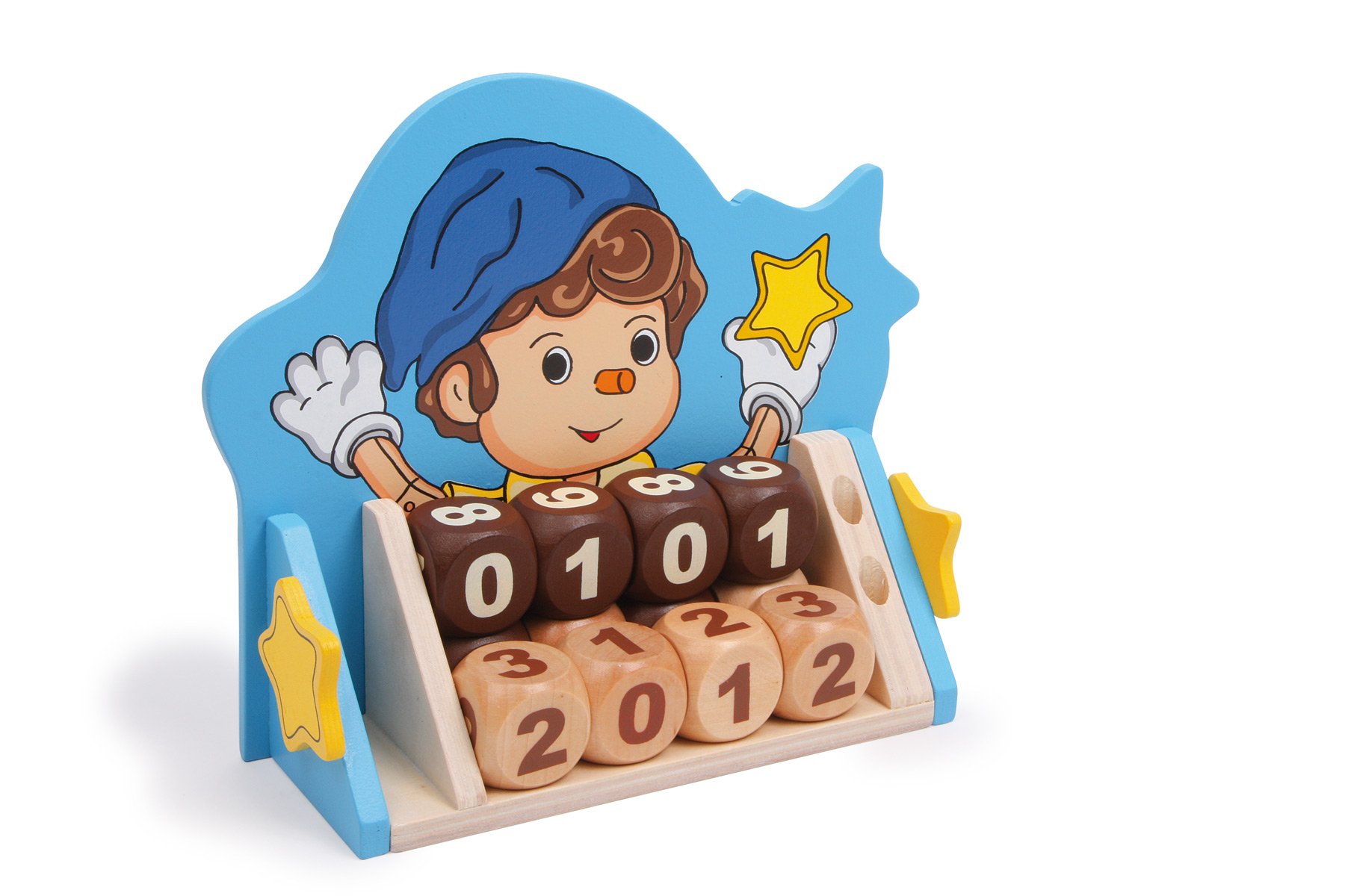 6736_unendlich_kalender_pino.jpg Calendario perpetuo «Pino» de madera - Imagen 1